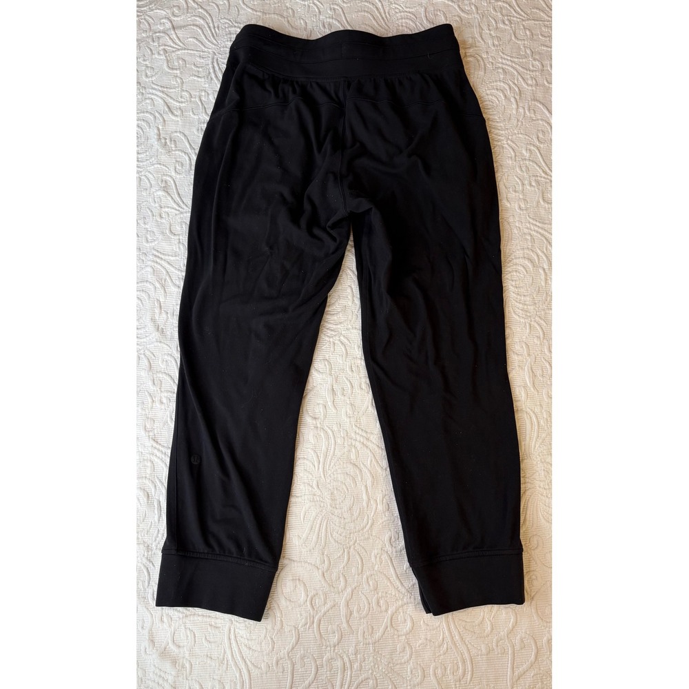 Lululemon Align Jogger Pants Black Cropped Yoga Athleisure Women Size 6 - Picture 3 of 10